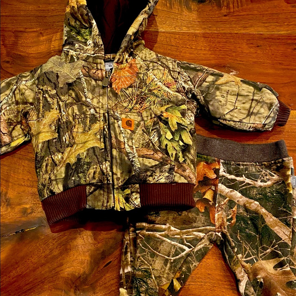Carhartt Baby Jacket 6m and Joggers 12m